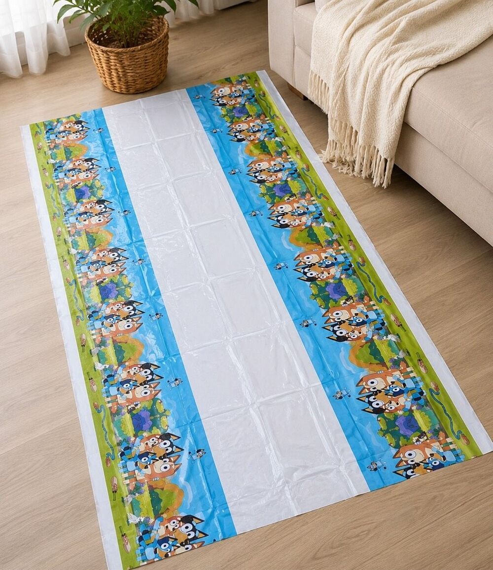Bluey Plastic Table Cover Party Decoration Supplies Kids Birthday